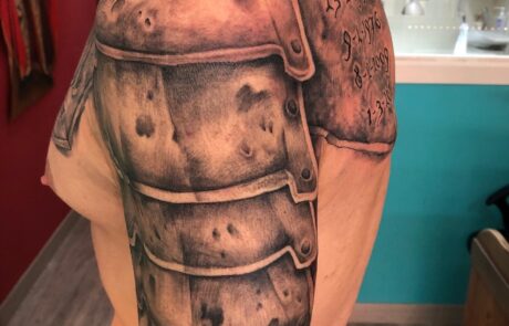 Tatuaje black and grey en Mataró