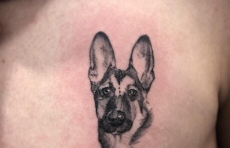 Tatuaje black and grey en Mataró