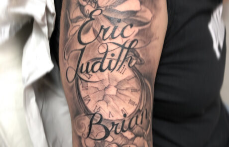 Tatuaje black and grey en Mataró