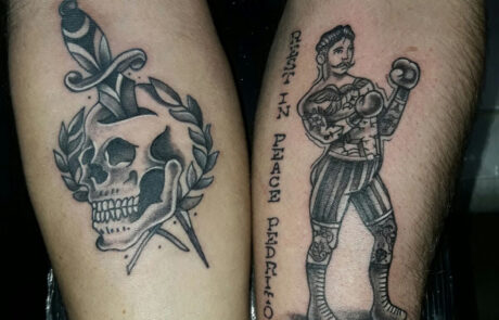 Tatuaje tradicional en Mataró