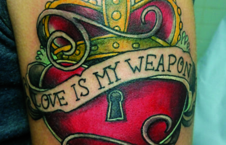 Tatuaje tradicional en Mataró